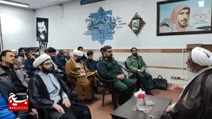 نشست اعضای شورا و فرماندهان پایگاه&zwnj;های تابعه حوزه بسیج شهید بهشتی(ره) برگزار شد