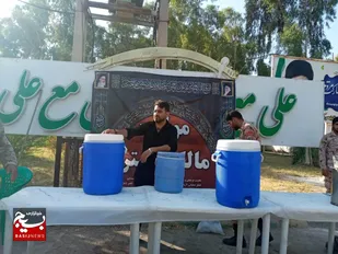 &nbsp;برپایی موکب پذیرایی به مناسبت دهه اول محرم