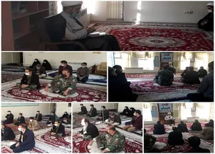 نشست بصیرتی بیانیه گام دوم انقلاب توسط حوزه اداری کارگری سپاه ناحیه مقاومت بسیج چرداول برگزار شد