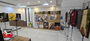 گشایش نمایشگاه نگاشتاری در آیینه مقاومت در اهواز