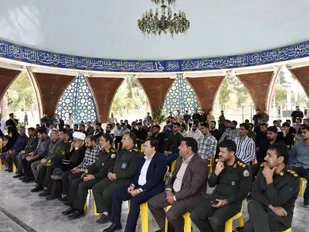 برگزاری گرامیداشت روز سرباز در گلزار شهدای ایلام