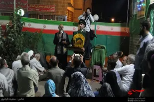 حضور خادمان رضوی در امامزاده اسماعیل(ع) همدان