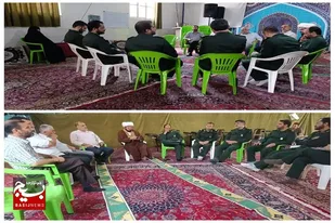 مدیر قرارگاه شاطری از محله اسلامی سرخه سرکشی کرد