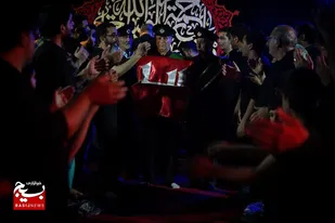 مراسم عزاداری دهه دوم محرم الحرام در ساوجبلاغ برگزار شد+تصاویر