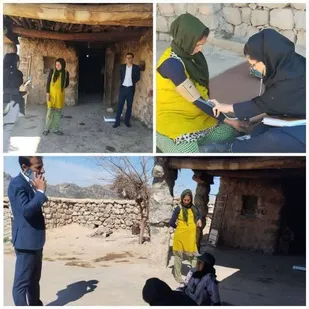 جهاد خدمت رسانی به مناطق صعب العبور شهرستان ایذه