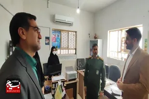 بازدید دبیر ستاد احیای امر به معروف سپاه هامون از شبکه بهداشت؛ تأکید بر ترویج فرهنگ دینی در محیط&zwnj;های درمانی