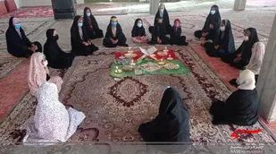 مراسم شهادت حضرت رقیه در دهستان ریگ