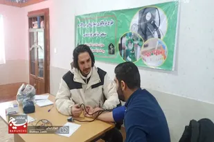 برگزاری طرح غربالگری به همت معاونت سلامت و دفاع زیستی سپاه ناحیه ملایر