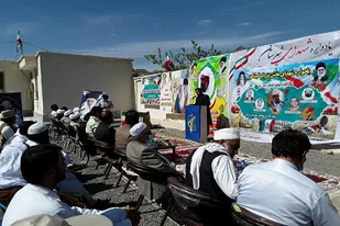 برگزاری یادواره شهید جنگی زهی در سرباز