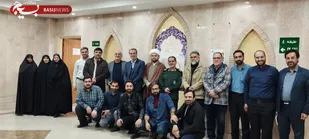 مراسم تکریم و معارفه مسئول سازمان بسیج هنرمندان با حضور سردار کفیل انجام شد