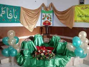 جشن میلاد حضرت زهرا ویژه بانوان مددجو مرکز نیکوکاری سیدالشهدای سمنان+ عکس