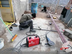 خدمات رسانی گروه های جهادی ناحیه حضرت امیرالمونین در بخش گلبافت