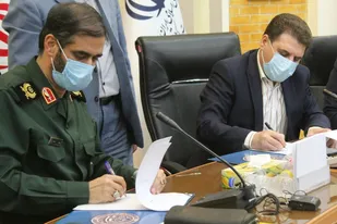 امضای تفاهم نامه اجرای بزرگترین سیل بند جنوب کرمان
