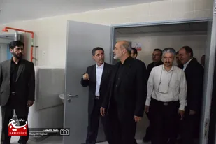 بازدید وزیر کشور از روند پروژه بیمارستان اکباتان همدان