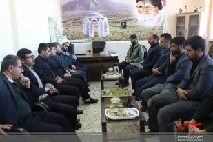 حضورمسئولان آموزش پرورش در سپاه اردل