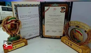 نمایندگان استان(تاکستان)،موفق به کسب لوح و تندیس شدند