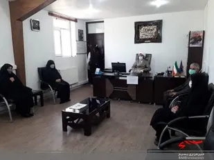 دیدار فرمانده بسیج دانش آموزی الیگودرز با مسئول نمایندگی ولی فقیه ناحیه شهرستان