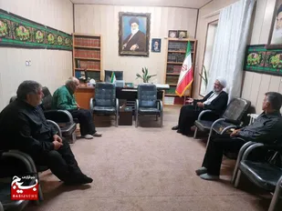 دیدار مسئولین شهرستان طالقان، با امام جمعه شهرستان