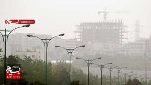 آلودگی هوای ۱۵ نقطه خوزستان