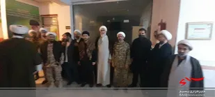 قدردانی بسیج طلاب و روحانیون از مدافعان امنیت در تنکابن