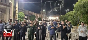اجتماع عاشقان رضوی در میدان شهدای ۲۱ دی لالی