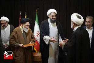 آیین تکریم و معارفه سرپرست اداره کل تبلیغات اسلامی همدان