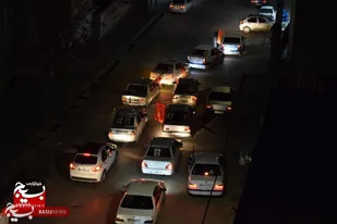 برگزاری کاروان خودرویی بسیجیان پایگاه شهدای علی&zwnj;آباد همدان