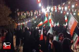 تداوم حضور مردم سردرود رزن در حمایت از رهبر انقلاب و نیروهای مسلح