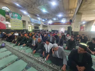 همایش اقتدار بسیجیان در بخش چاهک برگزار شد