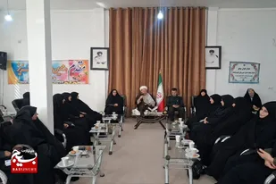 دیدار جمعی از بانوان نخبه با امام جمعه کبودراهنگ