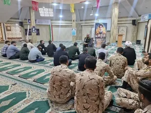 مراسم بزرگداشت شهید سیدحسن نصرالله وسردار نیل فروشان وفرماندهان مقاومت در سپاه بندرعباس