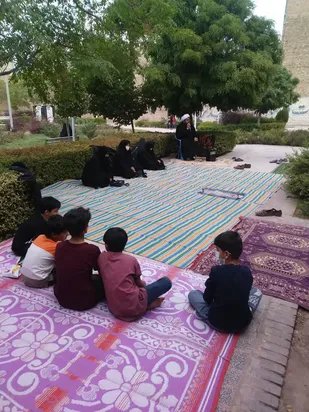 مراسم 13 محرم در فضای باز بوستان ولایت برگزار شد