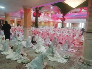 مراسم جشن تکلیف دختران دانش&zwnj;آموز در زنجان برگزار شد