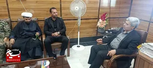 دیدار مسئولان سپاه با  رییس دادگستری و دادستان شهرستان لردگان