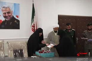 برگزاری مراسم تجلیل از بانوان بسیجی ناحیه امام حسن مجتبی (ع)