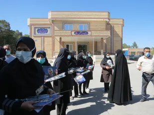 تجلیل از پزشکان ،پرستاران و کادر درمان بیمارستان حشمتیه نایین