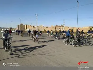 برگزاری همایش دوچرخه سواری رهروان شهدا در قم