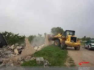 ساخت و ساز غیر مجاز در اراضی زراعی و باغی بروجرد