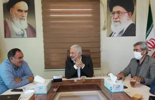 جلسه نماینده مردم ارومیه با اعضای سازمان بسیج مهندسین عمران آذربایجان غربی