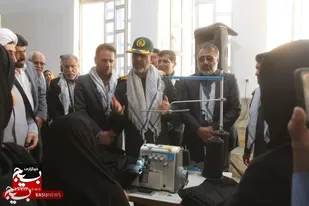 آیین افتتاح کارگاه خیاطی برکت و نمایشگاه اقتصاد مقاومتی فارسان