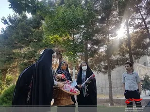 پویش حجاب امن ترین پناهگاه در شهرستان نظرآباد برگزار شد