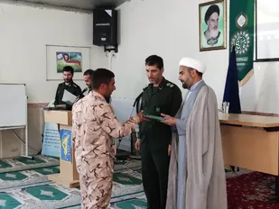 آیین تجلیل و گرامیداشت روز سرباز در سپاه نواحی ماهنشان و خدابنده برگزار شد