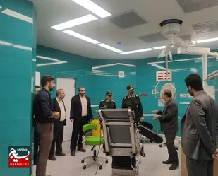 بازدید فرمانده سپاه حضرت جوادالائمه (علیه السلام) از پروژه ساختمان مرکز جراحی حضرت جوادالائمه