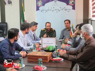 جلسه هماهنگی هفته بسیج دانش آموزی در آموزش و پرورش شهرستان پارسیان