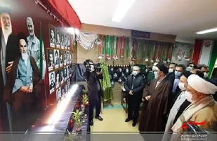 یادمان شهدای فرهنگی، دانش آموز و لوح ثبت ملی مدارس زینبیه و ثارالله میانه، رونمایی شد