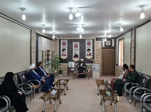 جلسه ستاد راهبری و پشتیبانی امور مساجد شهرستان پارسیان برگزارشد