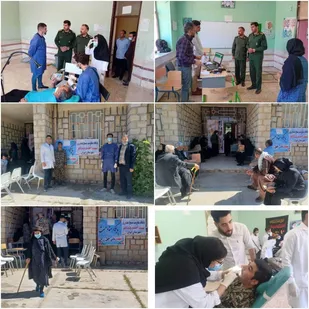 برگزاری رزمایش خدمات رسانی(رایگان ) پزشکی و دندانپزشکی در روستای چهل زرعی از توابع شهرستان ایوان&nbsp;