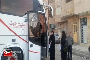 عزم راسخ خواهران بسیجی زاهدان برای تجدید بیعت با رهبر شهید اعزام کاروان حوزه شهیده نسیمه زارعی به مشهد مقدس