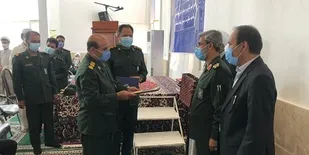 معرفی فرمانده ناحیه مقاومت سپاه بشاگرد