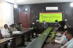 برگزاری جلسه شورای اداری در فنوج